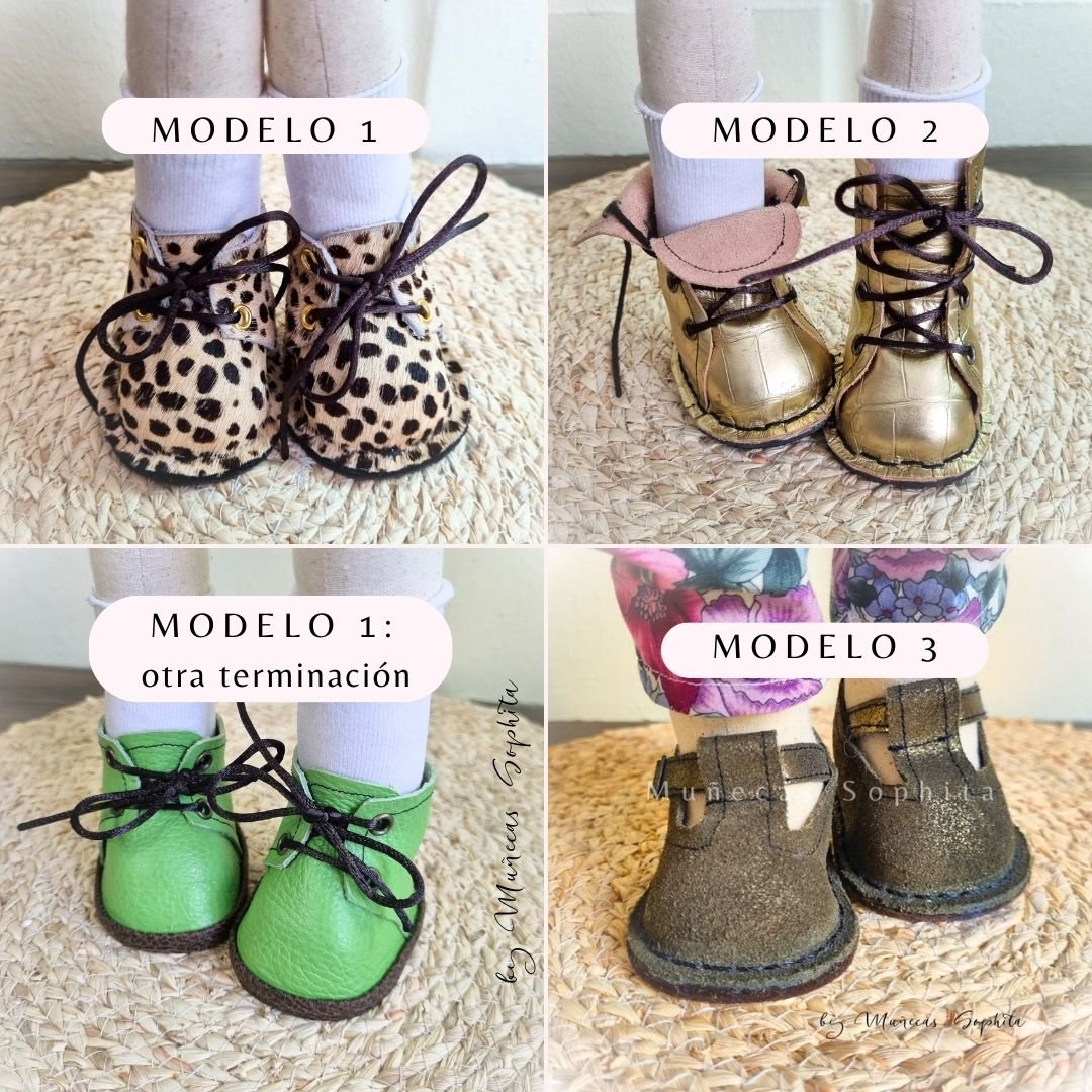 Taller Virtual Zapatos para muñecas