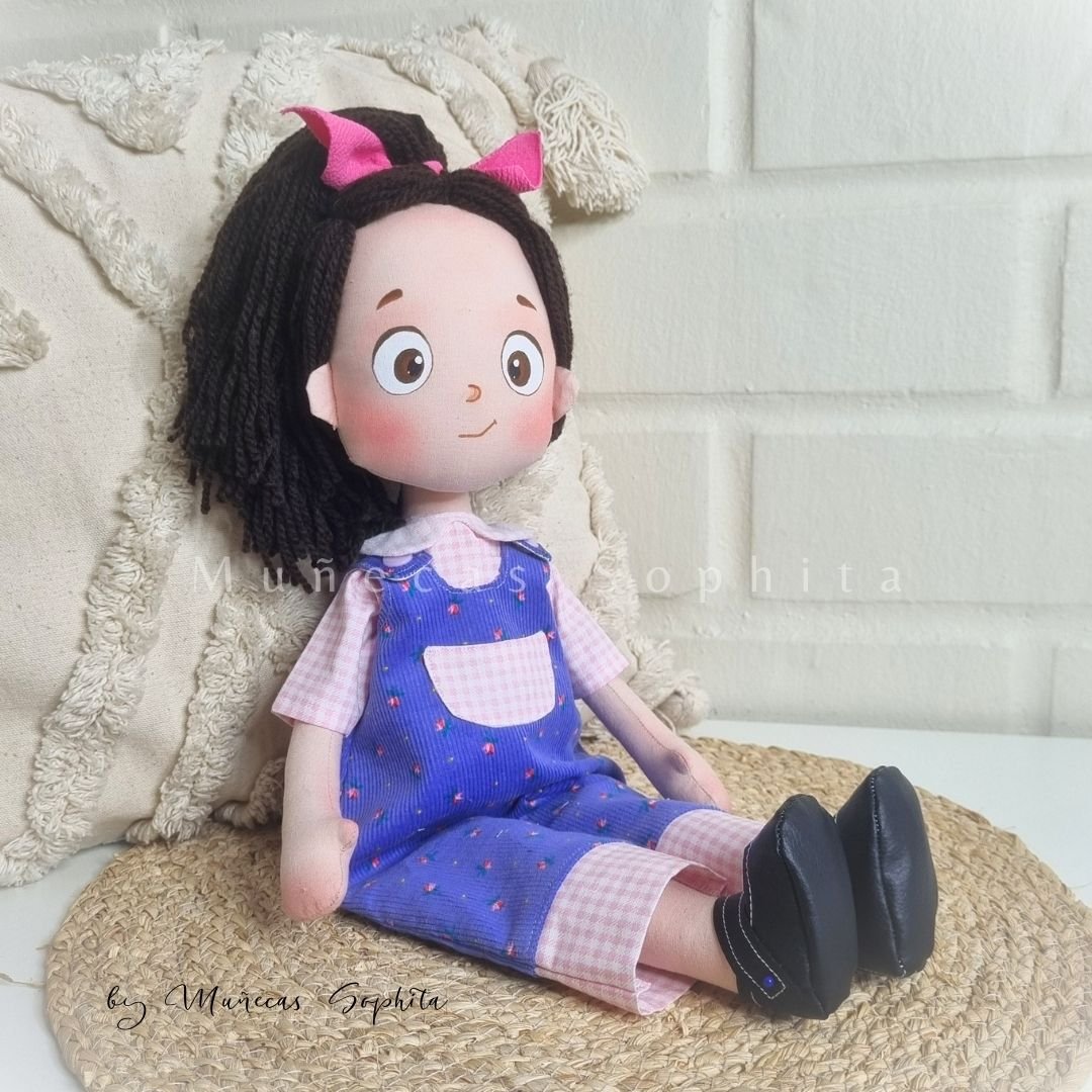 1. Molde Digital Muñeca de trapo Constanza - Imagen 2
