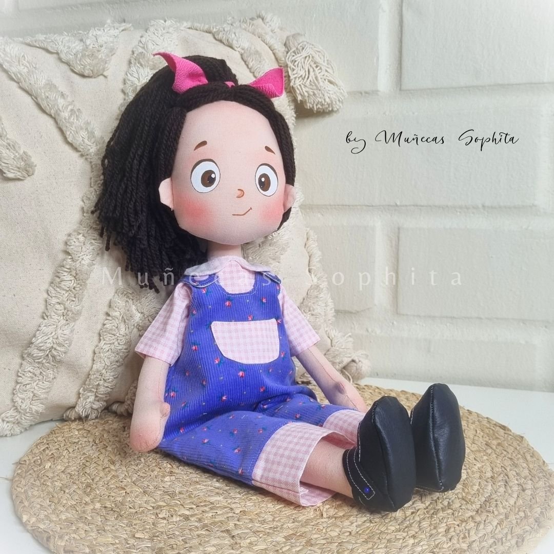 1. Molde Digital Muñeca de trapo Constanza