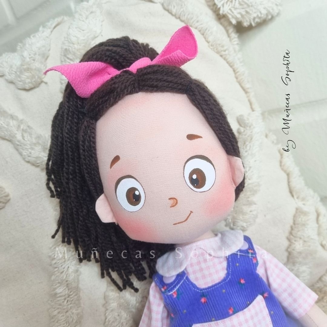 1. Molde Digital Muñeca de trapo Constanza - Imagen 3