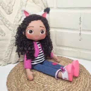 1. Molde digital Muñeca de trapo Gaby